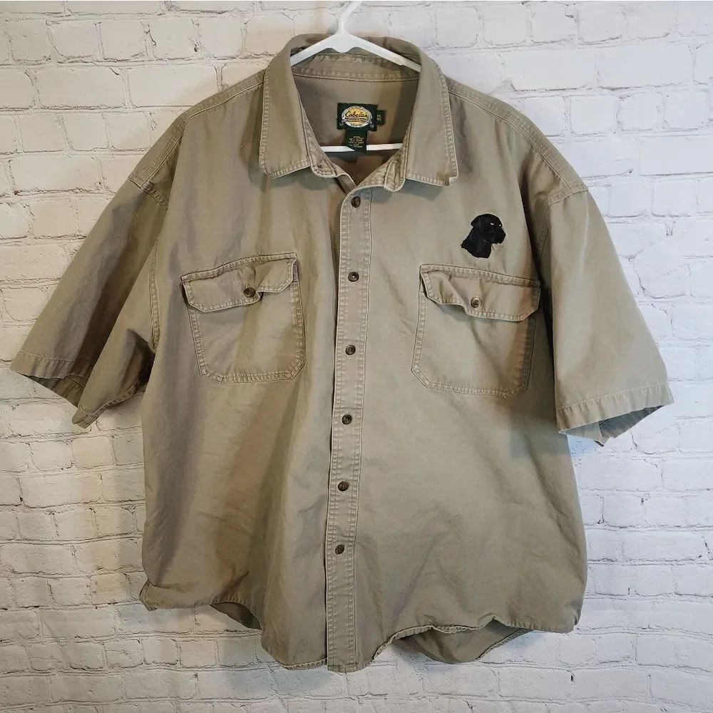 Men's Cabela's "Labrador" hunting button-down shirt, size 3XL